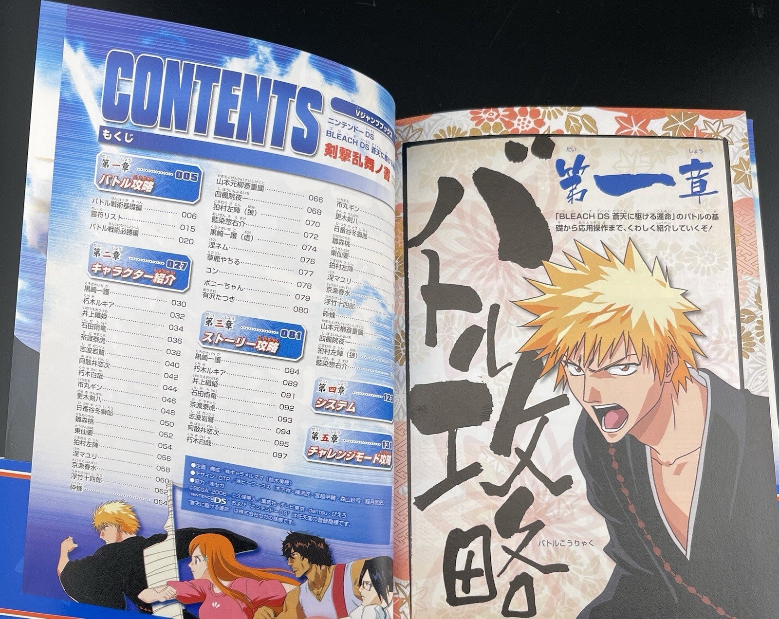 Bleach DS The Destiny Running to the Blue Sky Blade Of Fate Strategy Guide Book