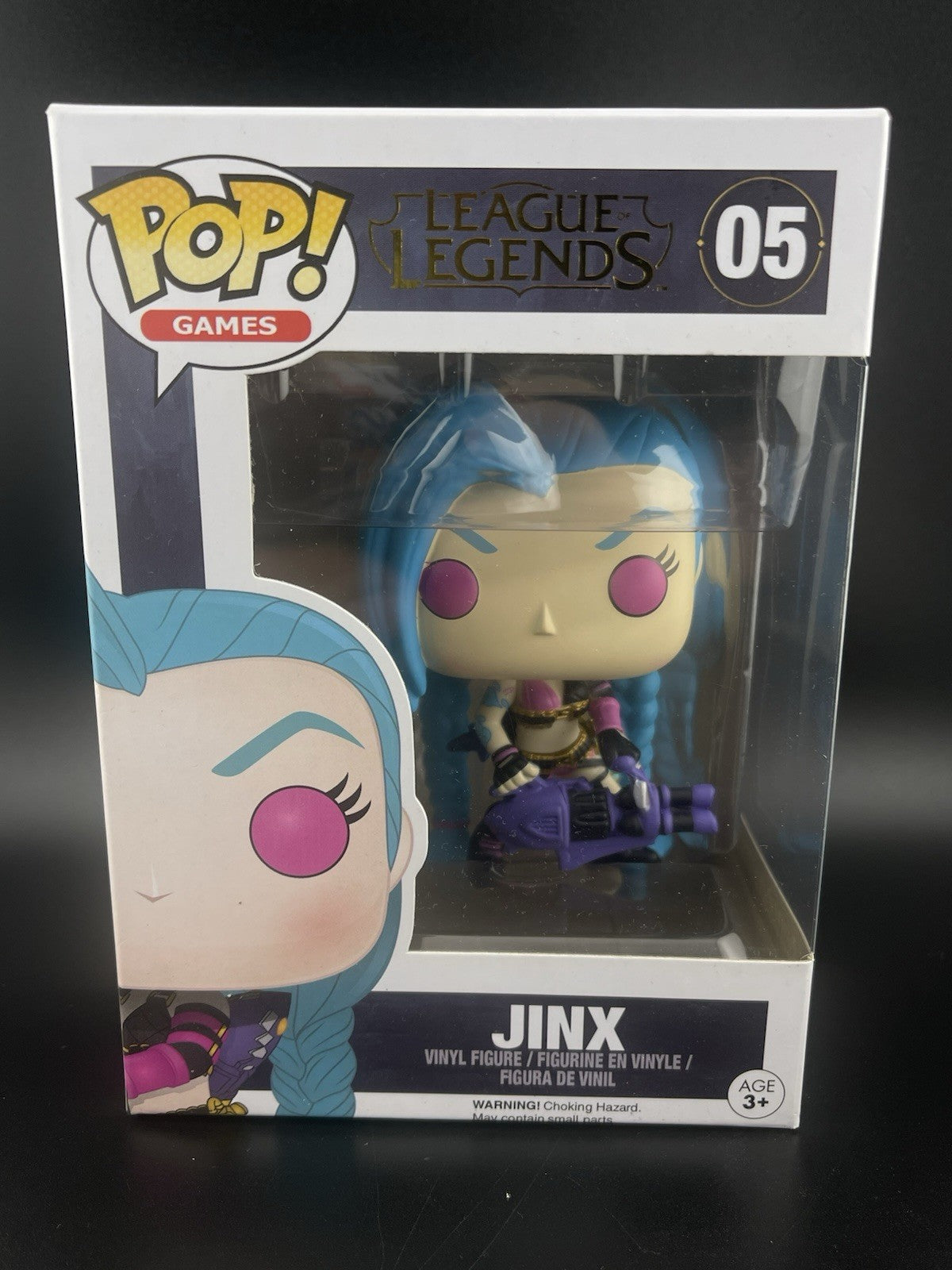 Funko Pop! Vinyl Jinx 05 League Of Legends LoL Games Vaulted Rare