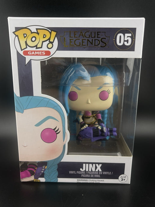 Funko Pop! Vinyl Jinx 05 League Of Legends LoL Games Vaulted Rare