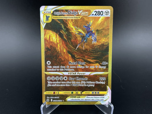 Origin Forme Dialga VSTAR GG68/GG70 Crown Zenith Galarian Gallery Pokemon TCG NM