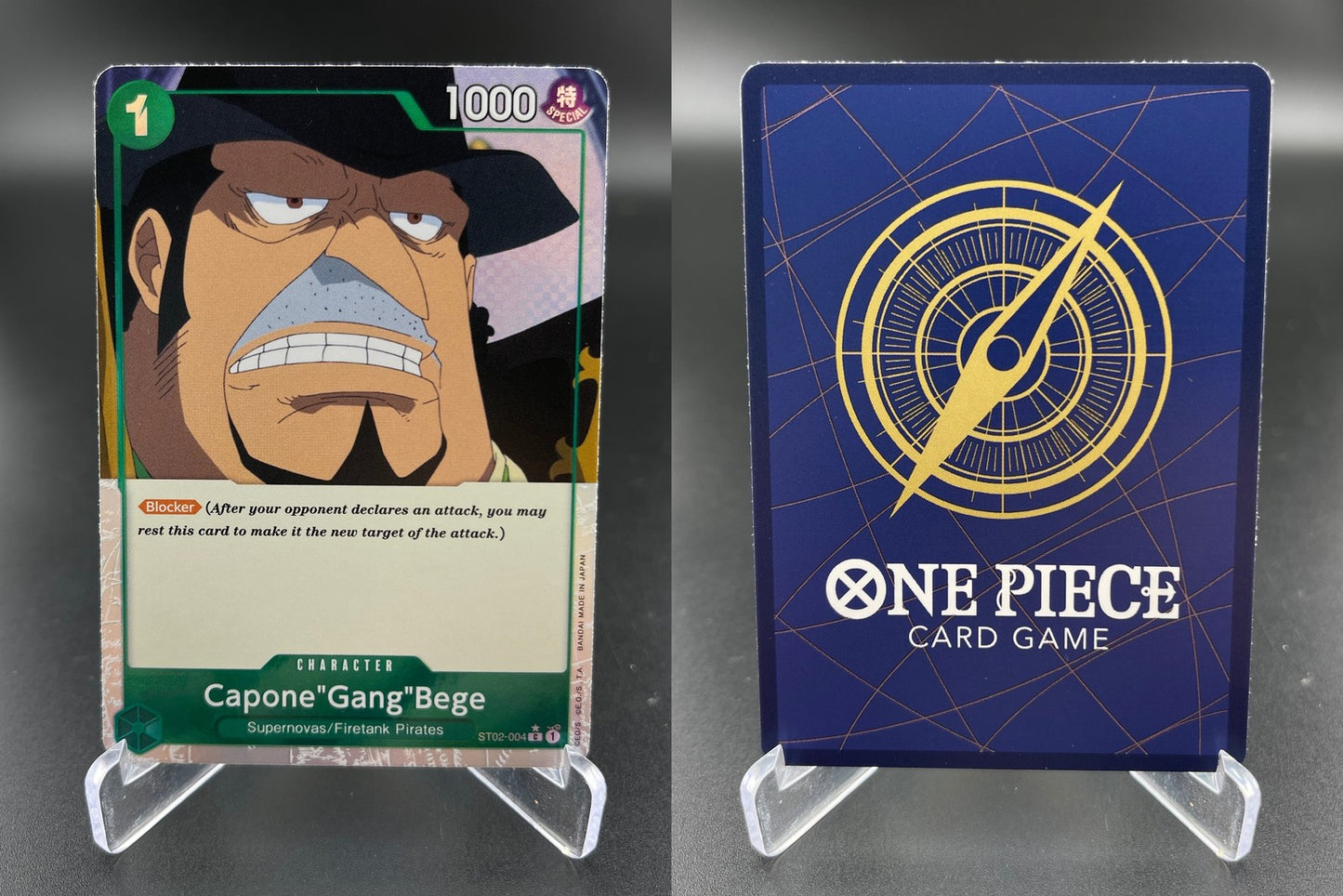 Capone"Gang"Bege ST02-004 Alt Art Premium Booster The Best One Piece NM