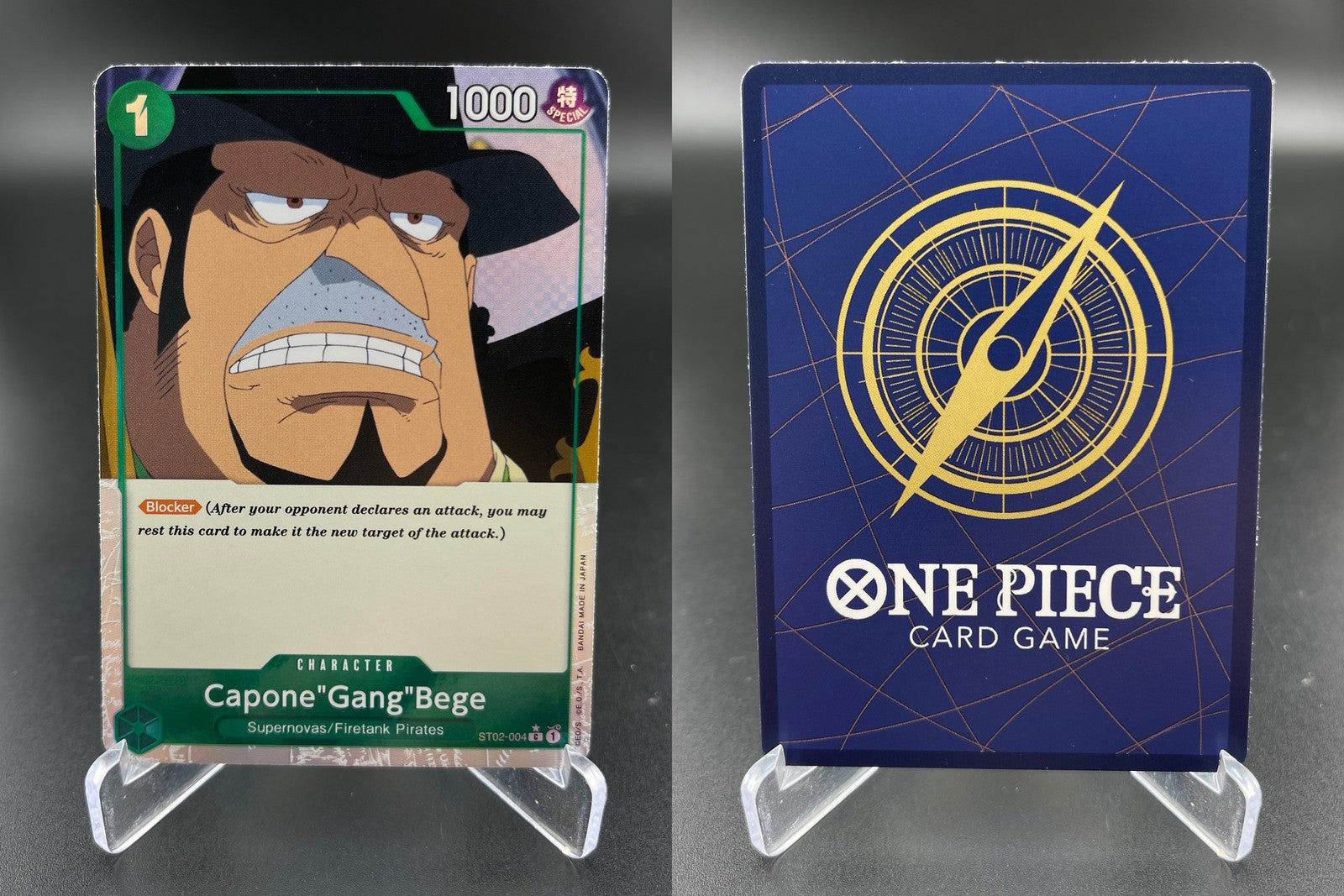 Capone"Gang"Bege ST02-004 Alt Art Premium Booster The Best One Piece NM