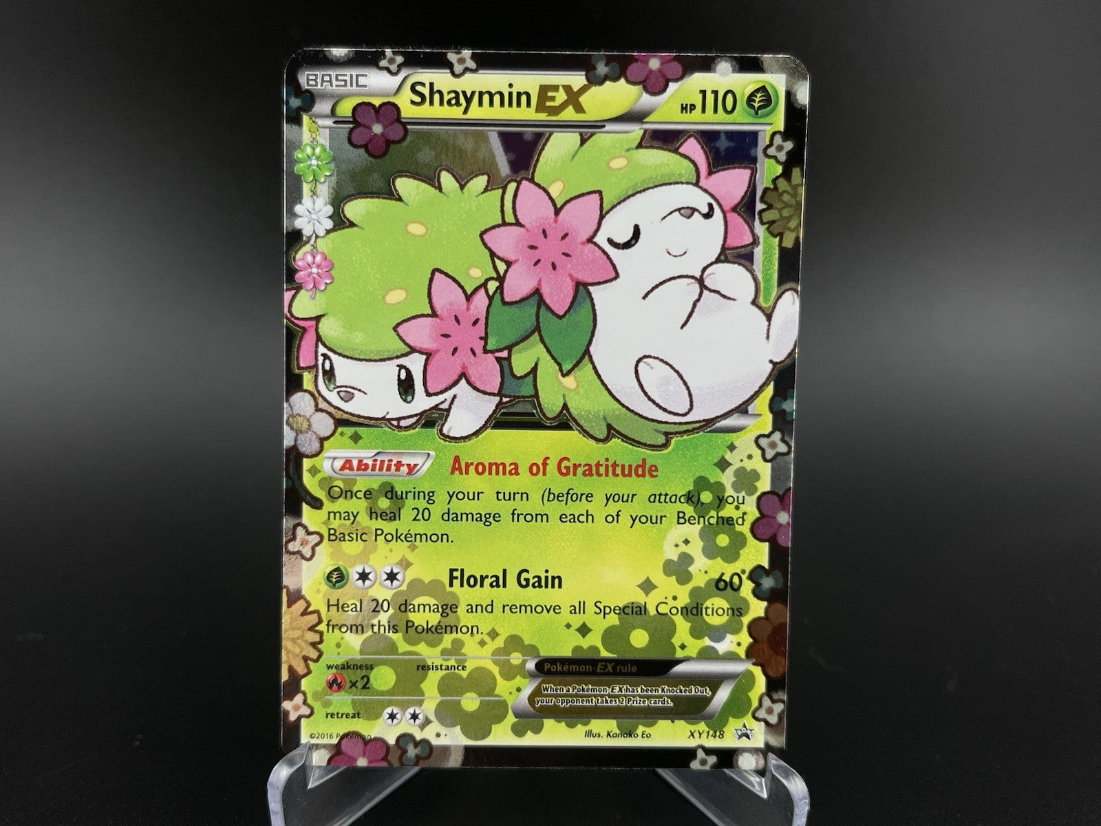 Shaymin EX XY148 Generations Ultra Rare Holo Black Star Promo Pokemon TCG NM