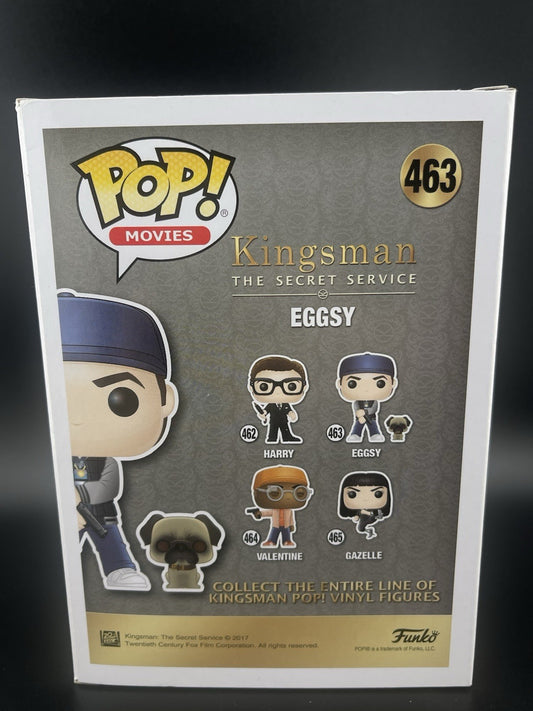 Eggsy Funko Pop Vinyl 463 Kingsman The Secret Service 2017 Vaulted