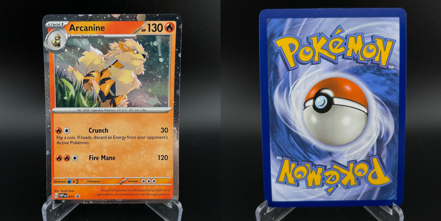 Arcanine 011 Promo Scarlet & Violet Pokemon NM