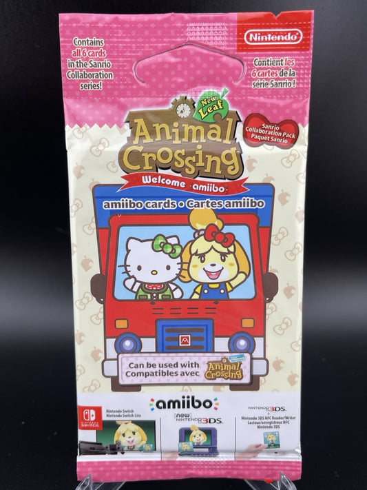 Nintendo Amiibo Animal Crossing x Hello Kitty Sanrio Booster Pack Sealed New
