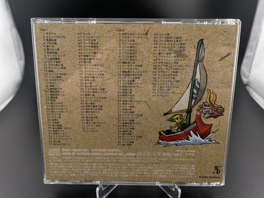 The Legend of Zelda The Wind Waker Original Soundtrack Game Music 2003 Japan