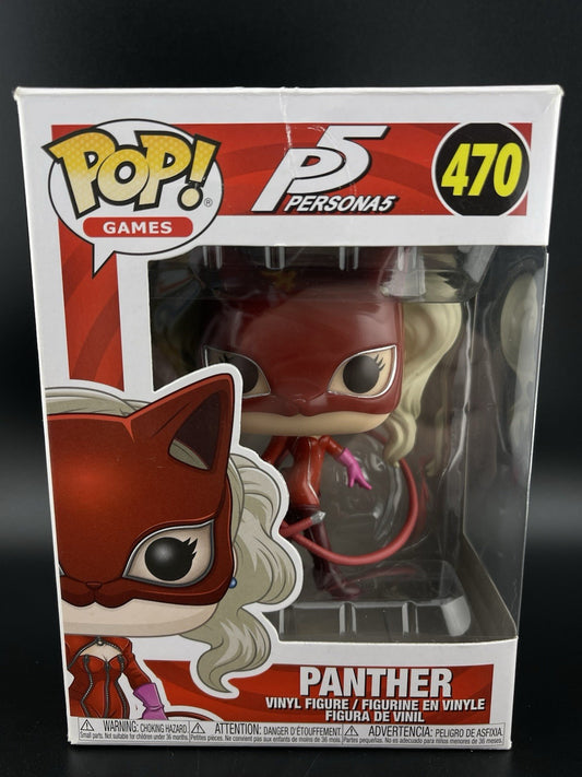Panther Ann Takamaki 470 Funko Pop! Vinyl Figure Persona 5 Damaged Box