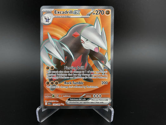 Excadrill ex 160/086 Full Art Ultra Rare Black Bolt Pokemon TCG Card NM