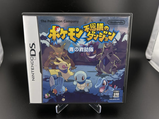 Pokemon Mystery Dungeon Blue Rescue Team Nintendo DS NDS Boxed Japan NTSC-J