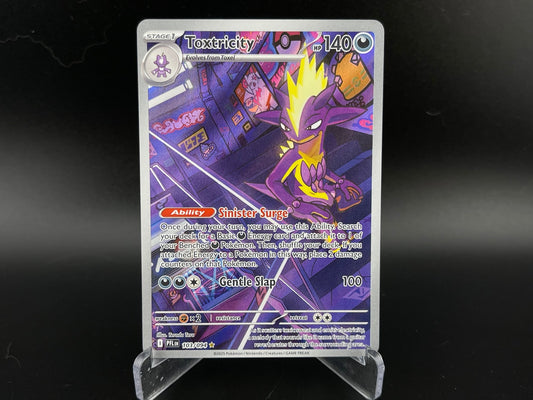 Toxtricity 103/094 Illustration Rare Phantasmal Flames Pokemon NM