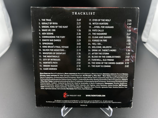 The Witcher Wild Hunt Soundtrack CD Projekt Red