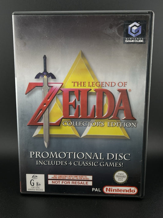 The Legend Of Zelda Collector's Edition Promo Disc Nintendo GameCube CIB AUS PAL