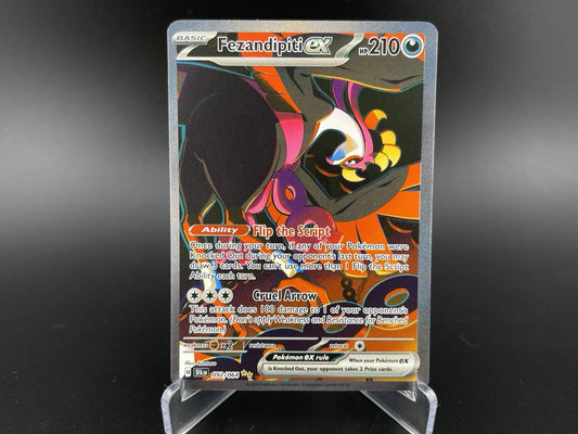 Fezandipiti EX 092/064 Special Illustration Rare SIR Shrouded Fable Pokemon NM