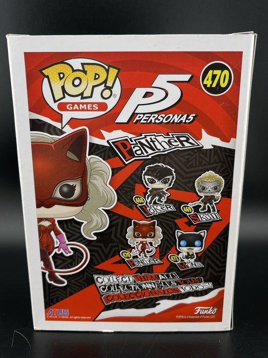 Panther Ann Takamaki 470 Funko Pop! Vinyl Figure Persona 5 Damaged Box
