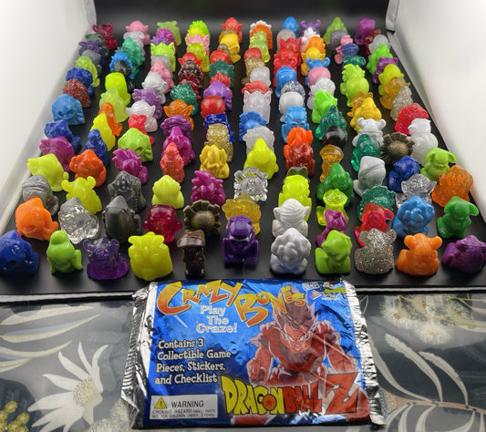 Dragon Ball Z Crazy Bones Knuckles X155 Vintage Complete Series 1 & Duplicates