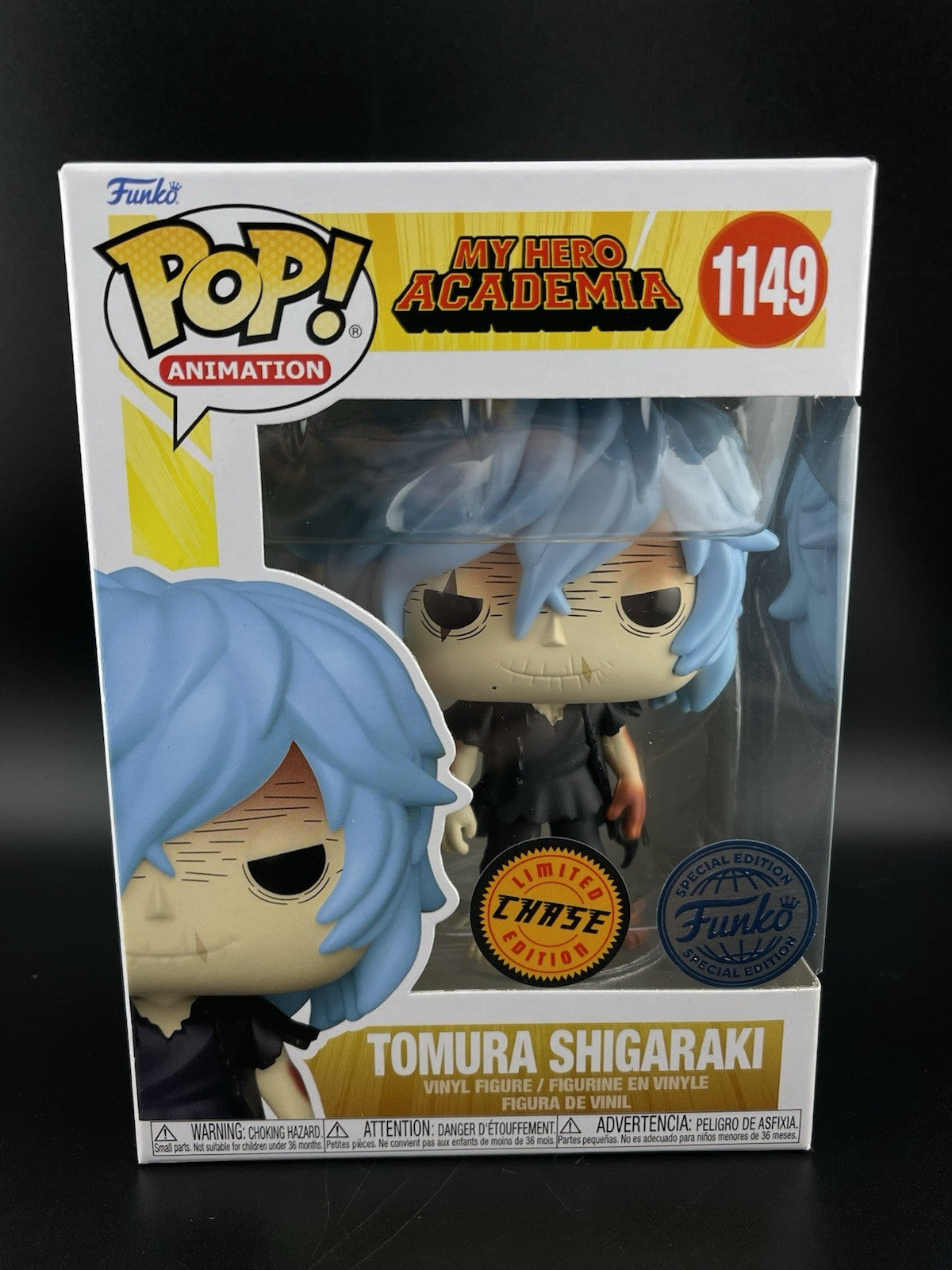 My Hero Academia 1149 Tomura Shigaraki CHASE Funko Pop Vinyl Figure