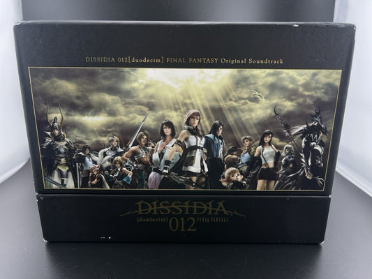 DISSIDIA 012 [duodecim] FINAL FANTASY Original Soundtrack DVD/CD Set Japan