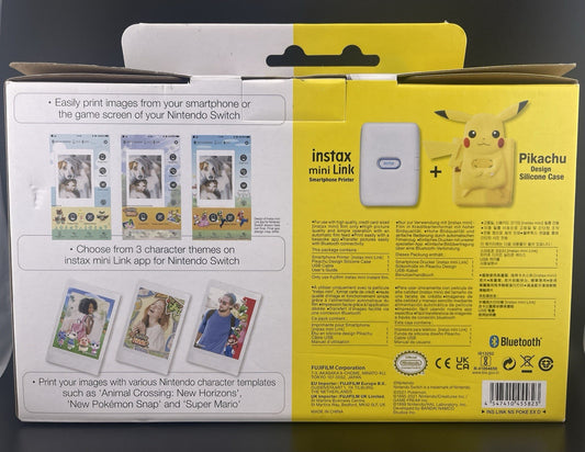 Fujifilm Instax Mini Link limited Edition Pokémon Pikachu Printer BRAND NEW 2021