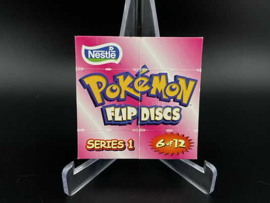 Pokemon Nestle Flip Discs Series 1 #6 Promo Nintendo Tazo Pidgey Pidgeot