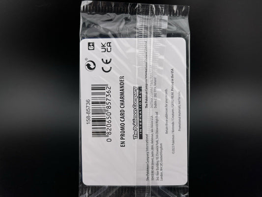 Charmander 004/165 2023 Obsidian Flames EB Games Stamp Promo Pokemon Sealed