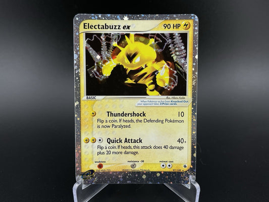 Electabuzz ex 97/109 Pokemon EX Ruby & Sapphire Holo Rare 2003 Pokemon TCG VLP
