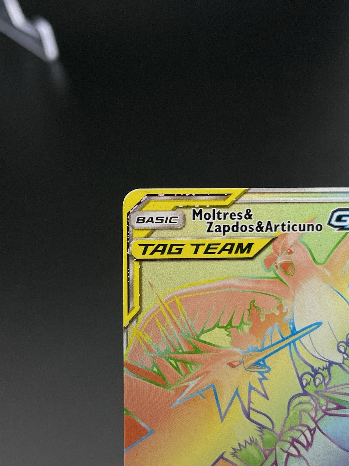 Moltres & Zapdos & Articuno GX 69/68 Hyper Rainbow Secret Rare Hidden Fates LP