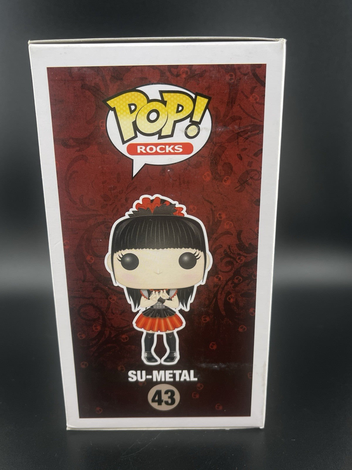 Babymetal Pop Vinyl Funko Set Su-Metal 43 Yuimetal 44 Moametal 45 Baby Metal
