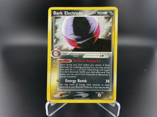 Dark Electrode 4/109 EX Team Rocket Returns Holo Rare Pokemon TCG PL