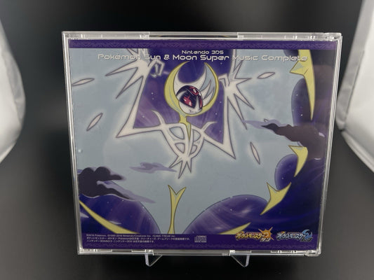 Pokemon Sun & Moon Super Music Complete Nintendo 3DS Game 4 CD Box Set import