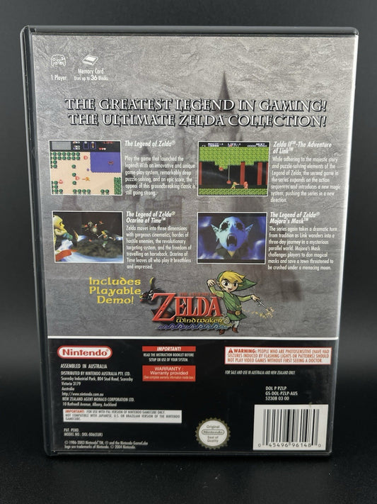 The Legend Of Zelda Collector's Edition Promo Disc Nintendo GameCube CIB AUS PAL
