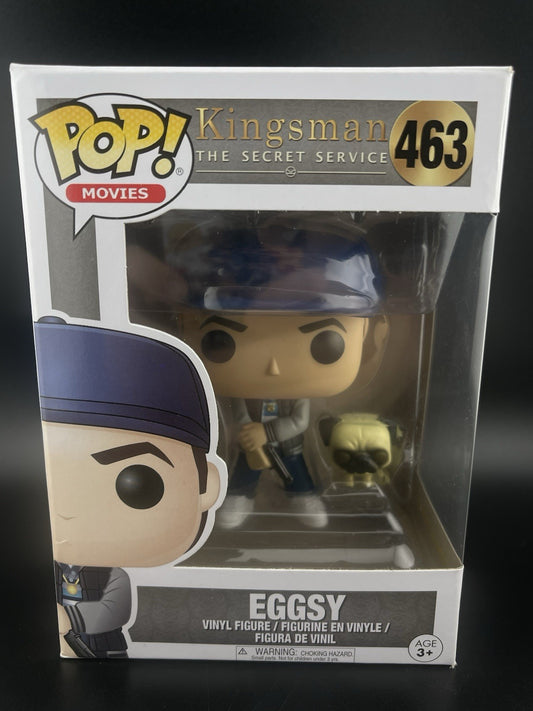 Eggsy Funko Pop Vinyl 463 Kingsman The Secret Service 2017 Vaulted