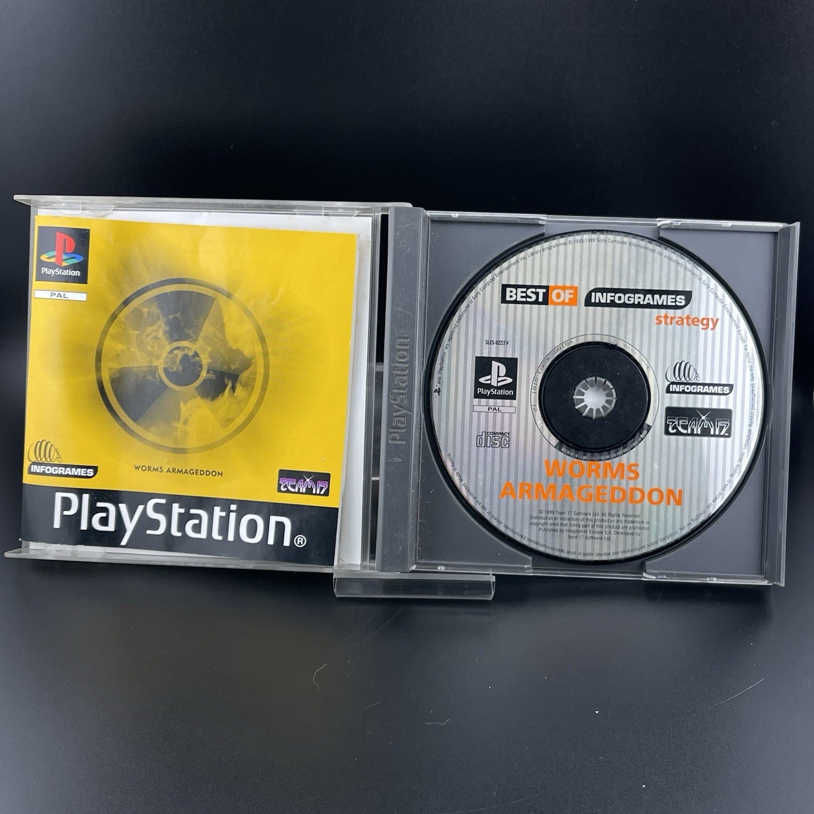 Worms Armageddon PlayStation One PS1 Complete