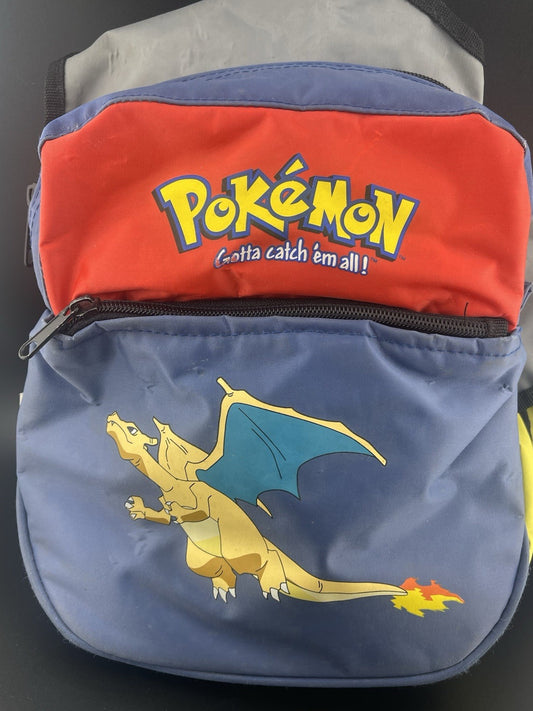 Pokémon Charizard 90’s Vintage Shoulder Sling Bag Australian Rare