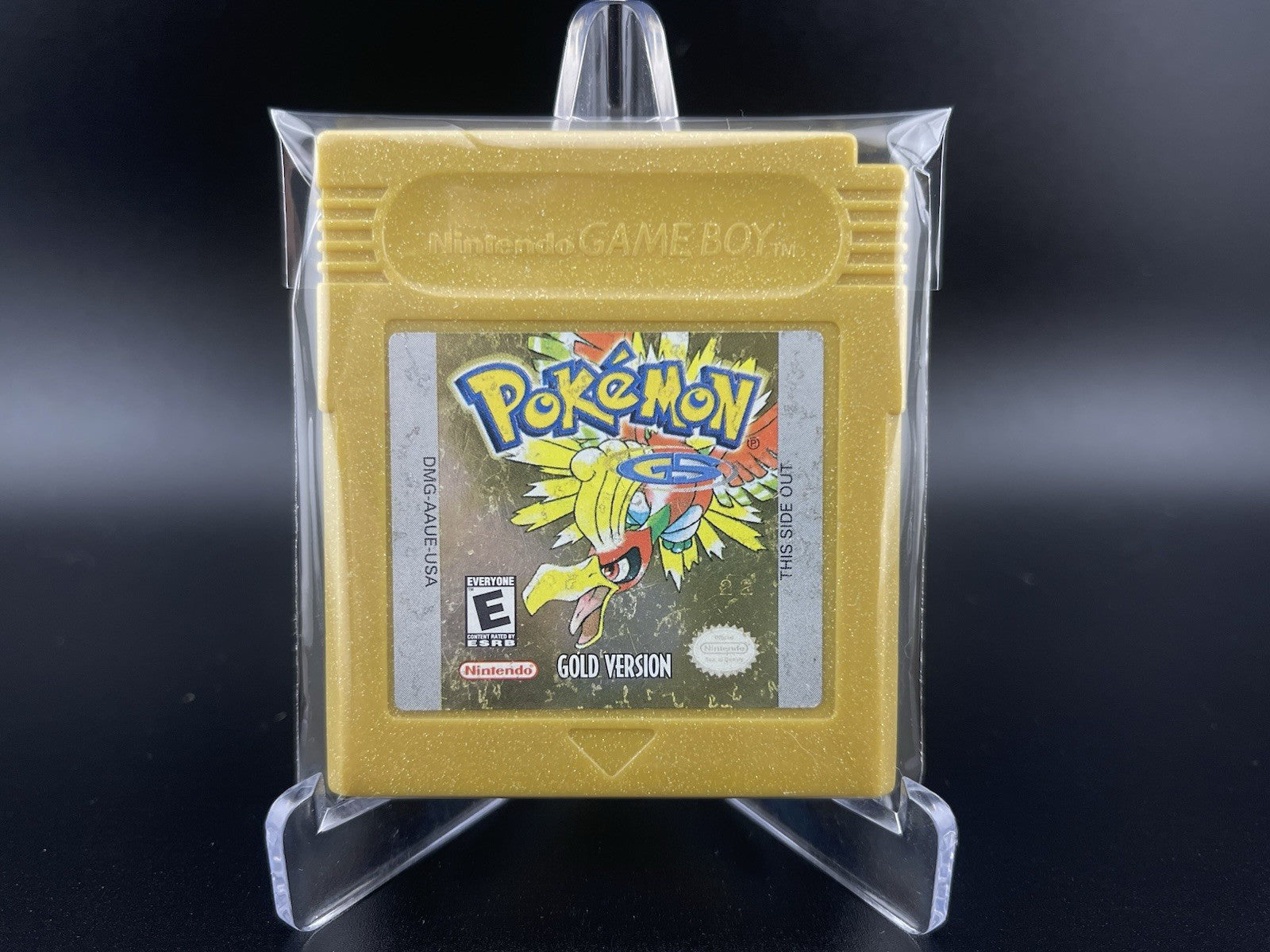 NINTENDO GAMEBOY COLOR GAME POKEMON GOLD CART NTSC USA GENUINE