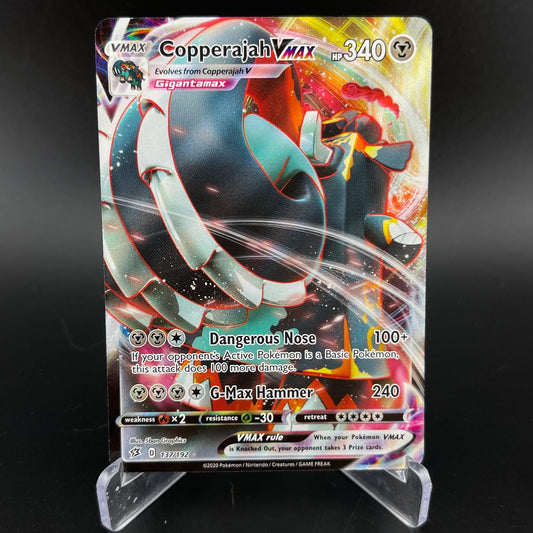 Copperajah VMAX 137/192 Holo Rare VMAX Rebel Clash Pokemon NM
