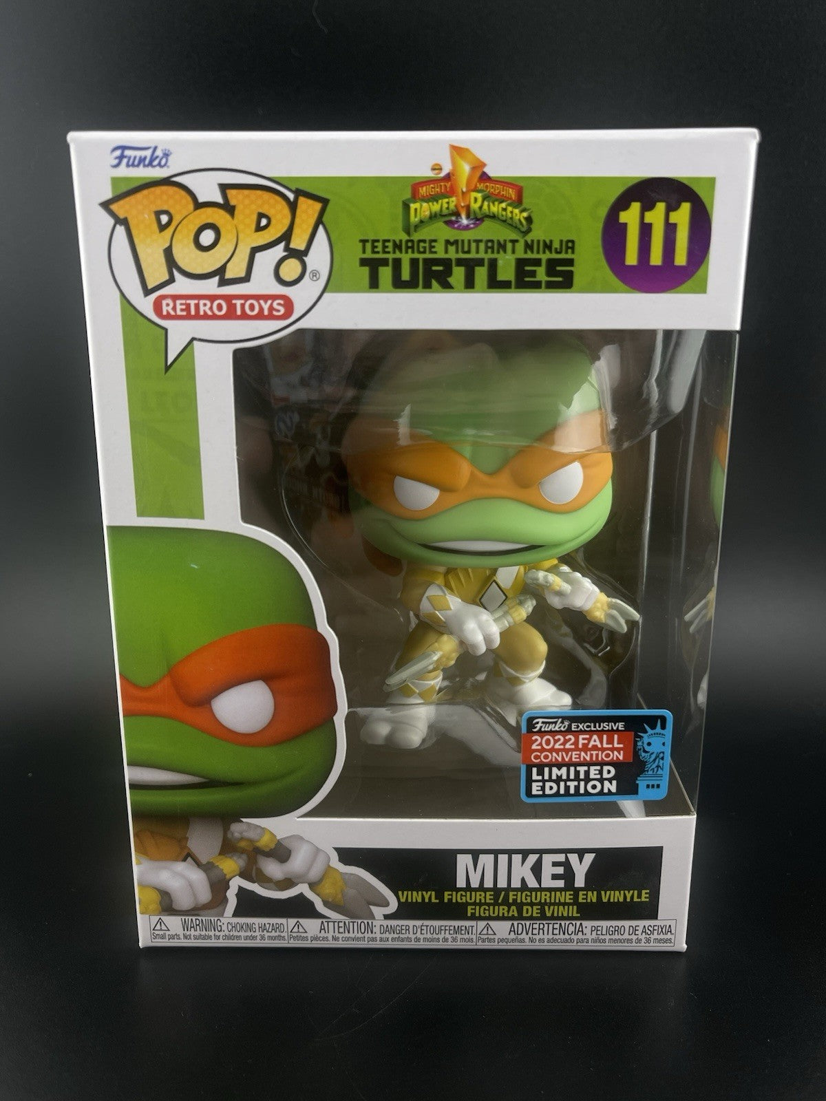 Mikey 111 POP! Vinyl TMNT 2022 Fall Special Edition Teenage Mutant Ninja Turtles
