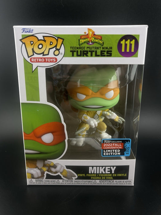 Mikey 111 POP! Vinyl TMNT 2022 Fall Special Edition Teenage Mutant Ninja Turtles