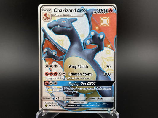 Charizard GX SV49/SV94 Hidden Fates Shiny Vault Full Art Pokémon TCG Card NM