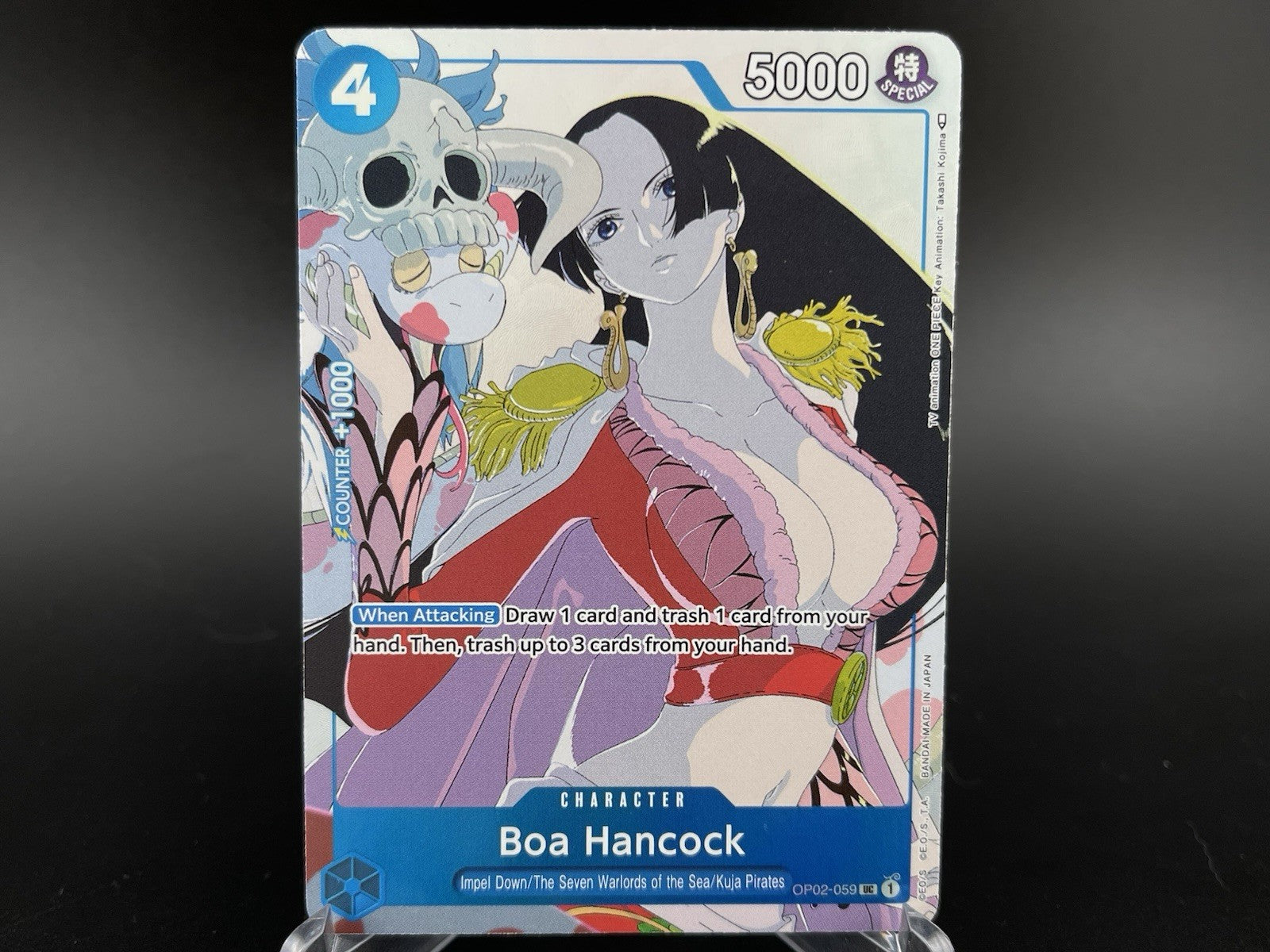 Boa Hancock OP02-059 2023 Gift Collection Alt Art Promo One Piece TCG Card NM