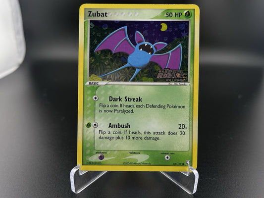 Zubat 82/109 Ex Team Rocket Returns Reverse Holo Stamped Pokémon TCG VLP