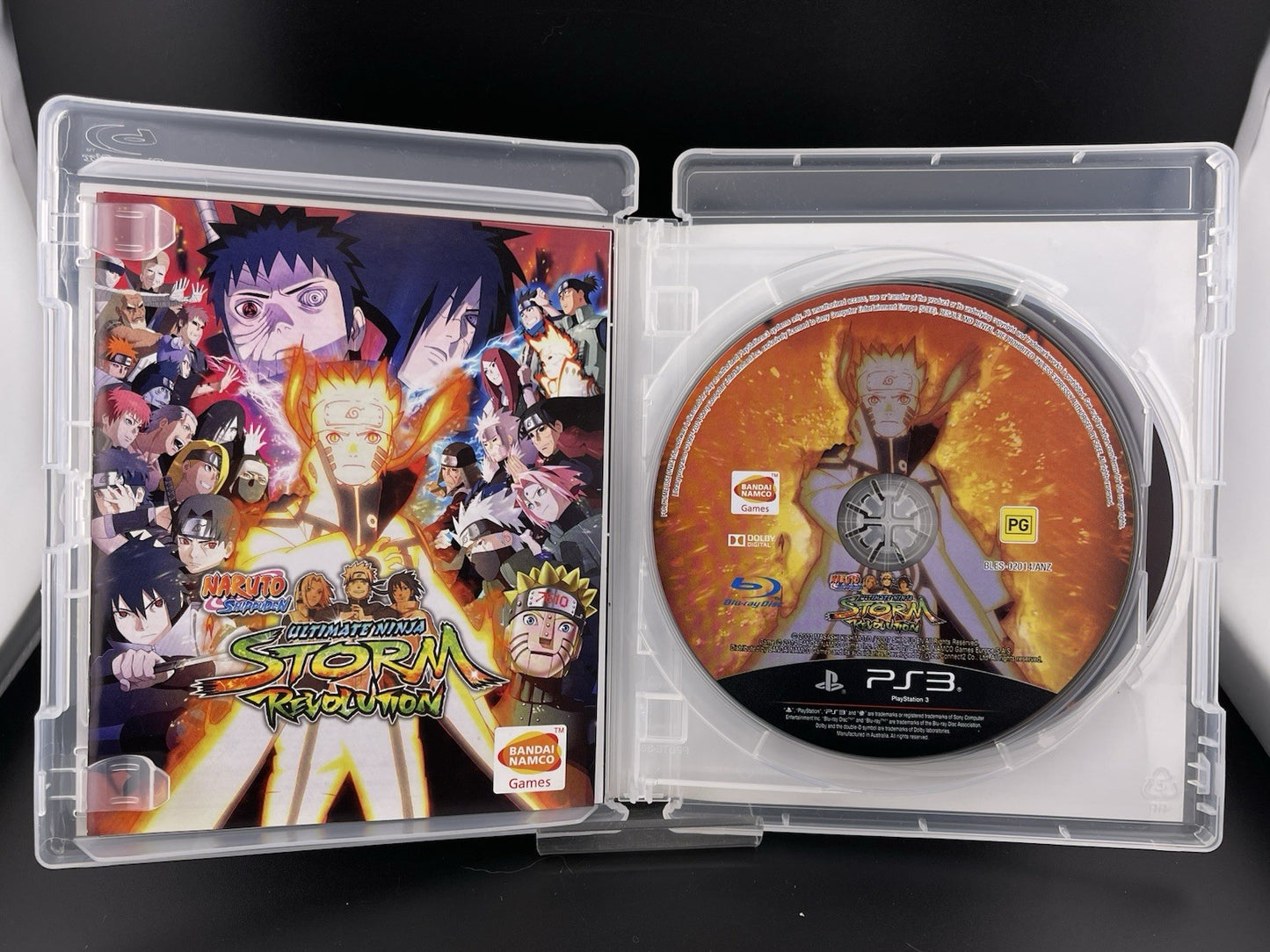 Naruto Shippuden Ultimate Ninja Storm Revolution PS3 Game BONUS DISC INCLUDED