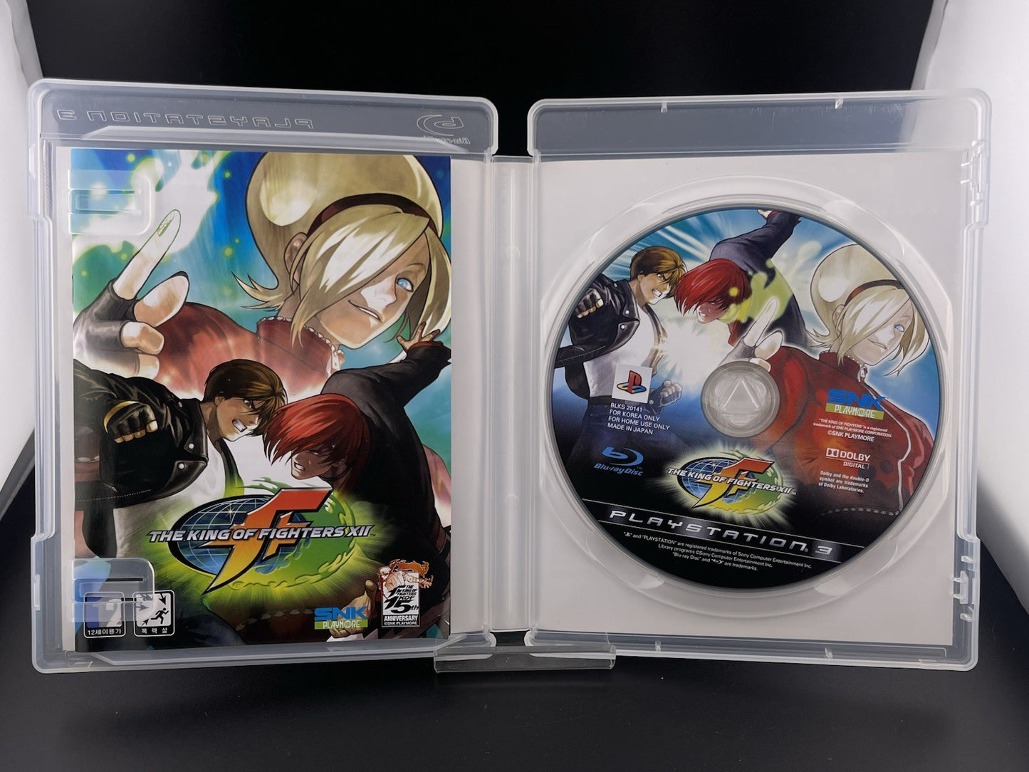 King Of Fighters XII 12 PS3 Playstation 3 Complete With Manual Korean Region 3