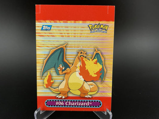 Charizard Pop-Up 9 of 10 Topps Pokemon TV Animation Series 3 2000 VLP