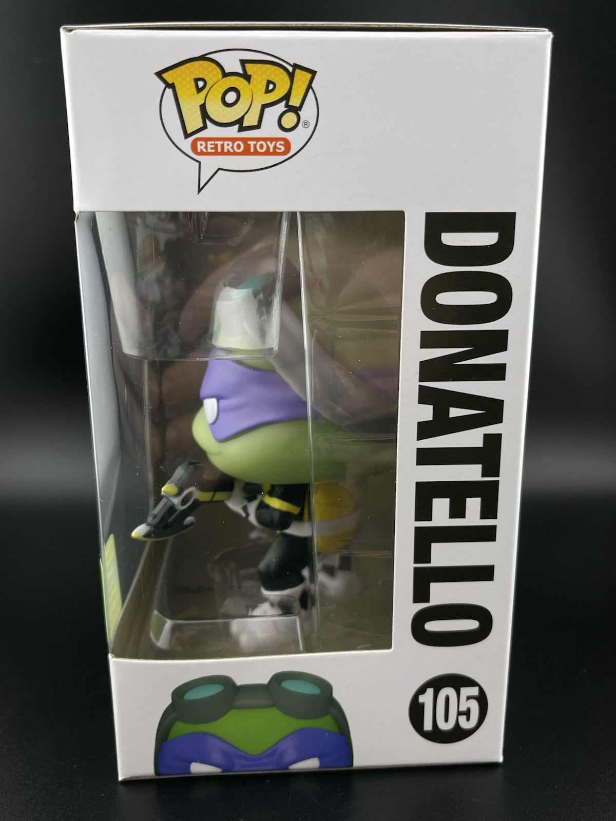 Funko Pop Vinyl Donatello 105  Teenage Mutant Ninja Turtle TMNT X Power Rangers