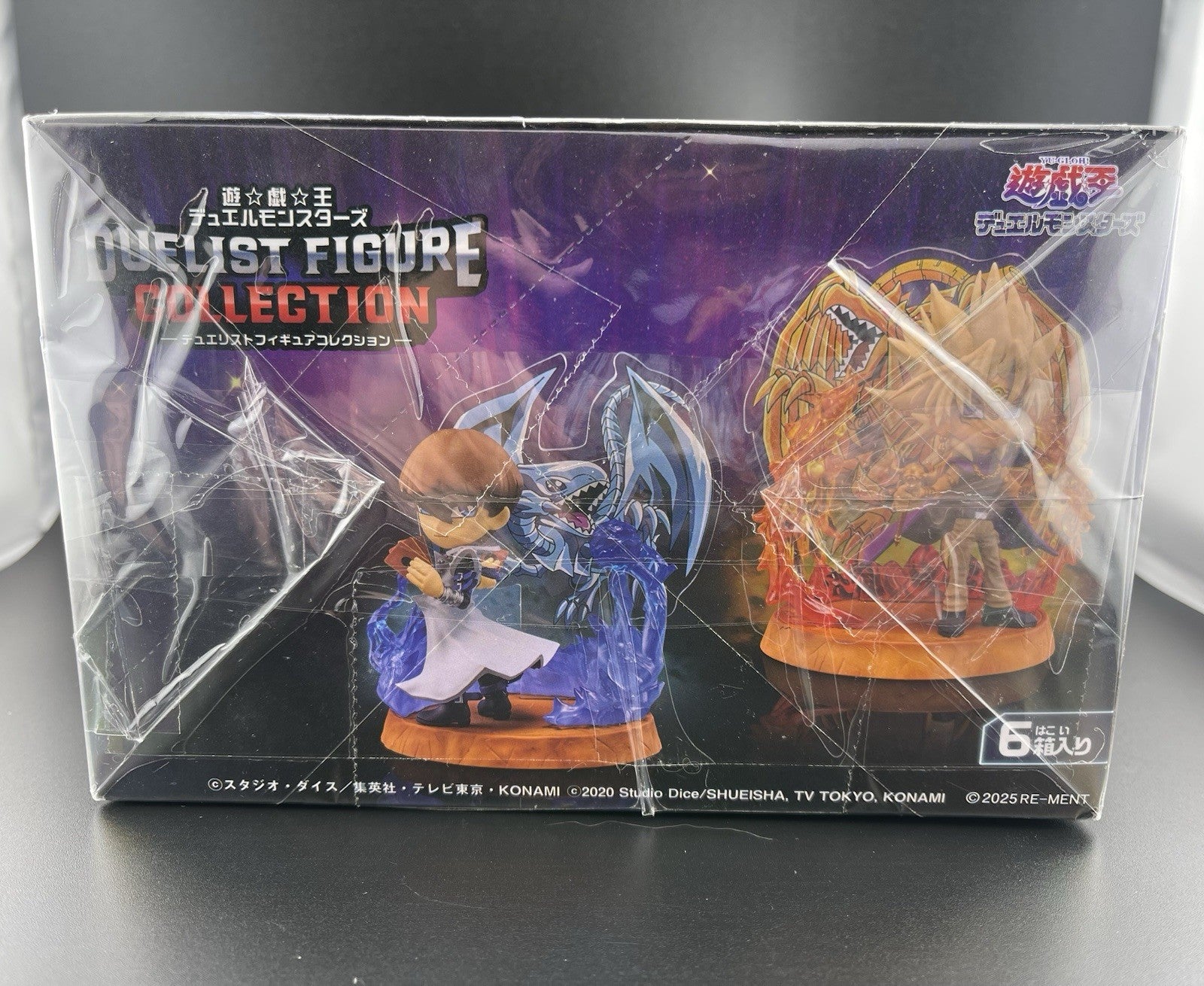Re-Ment Yu-Gi-Oh! DUELIST FIGURE COLLECTION Complete Set BOX of 6 Packs Sealed