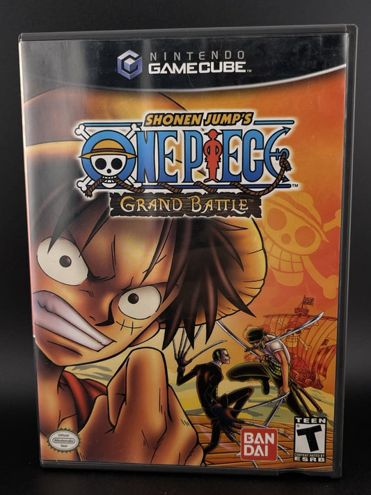One Piece Grand Battle Nintendo GameCube 2005 With Manual US NTSC