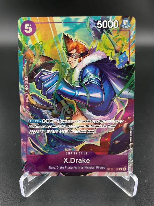 X.Drake Premium Card Collection Best Selection Vol 2 OP01-114 One Piece Promo NM