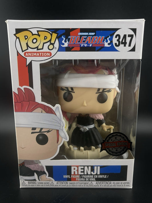Renji 347 Bankai Bleach Anime Funko Pop! Vinyl Figure Vaulted Rare