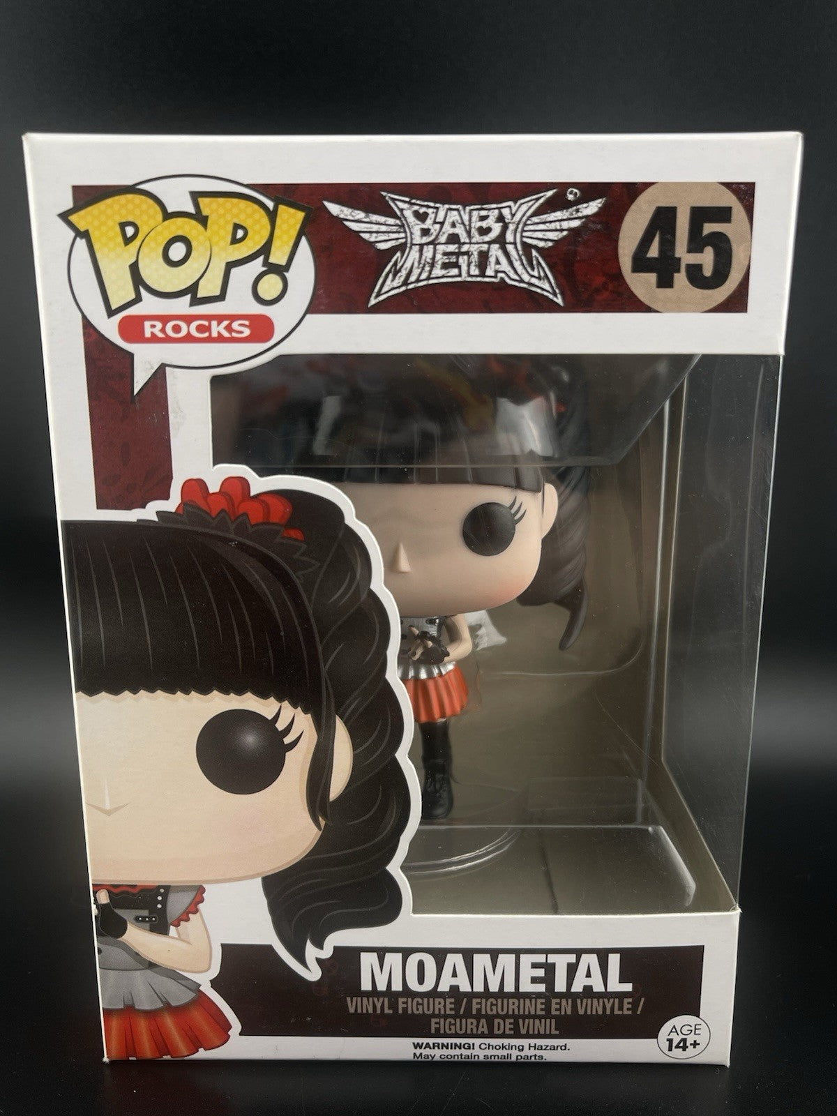 Babymetal Pop Vinyl Funko Set Su-Metal 43 Yuimetal 44 Moametal 45 Baby Metal